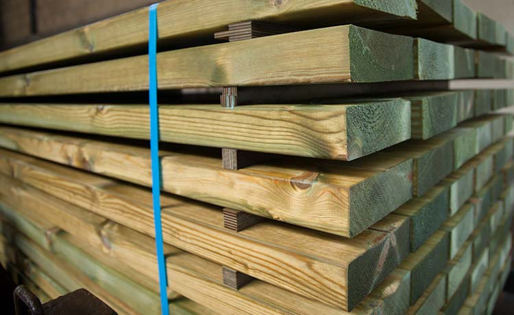 Amplia gama de productos en madera para exterior